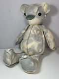 Handmade Inside-Out Bear 18" CLOUD