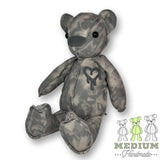 Handmade Inside-Out Bear 18" PUTTY