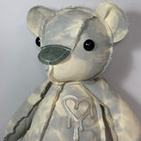 Handmade Inside-Out Bear 18" CLOUD