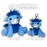 BABE THE BLUE OX 6" Plush Toy w/Mini Story Tag