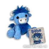 BABE THE BLUE OX 6" Plush Toy w/Mini Story Tag