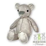 Inside-Out Bear 18" IVORY/MOSS