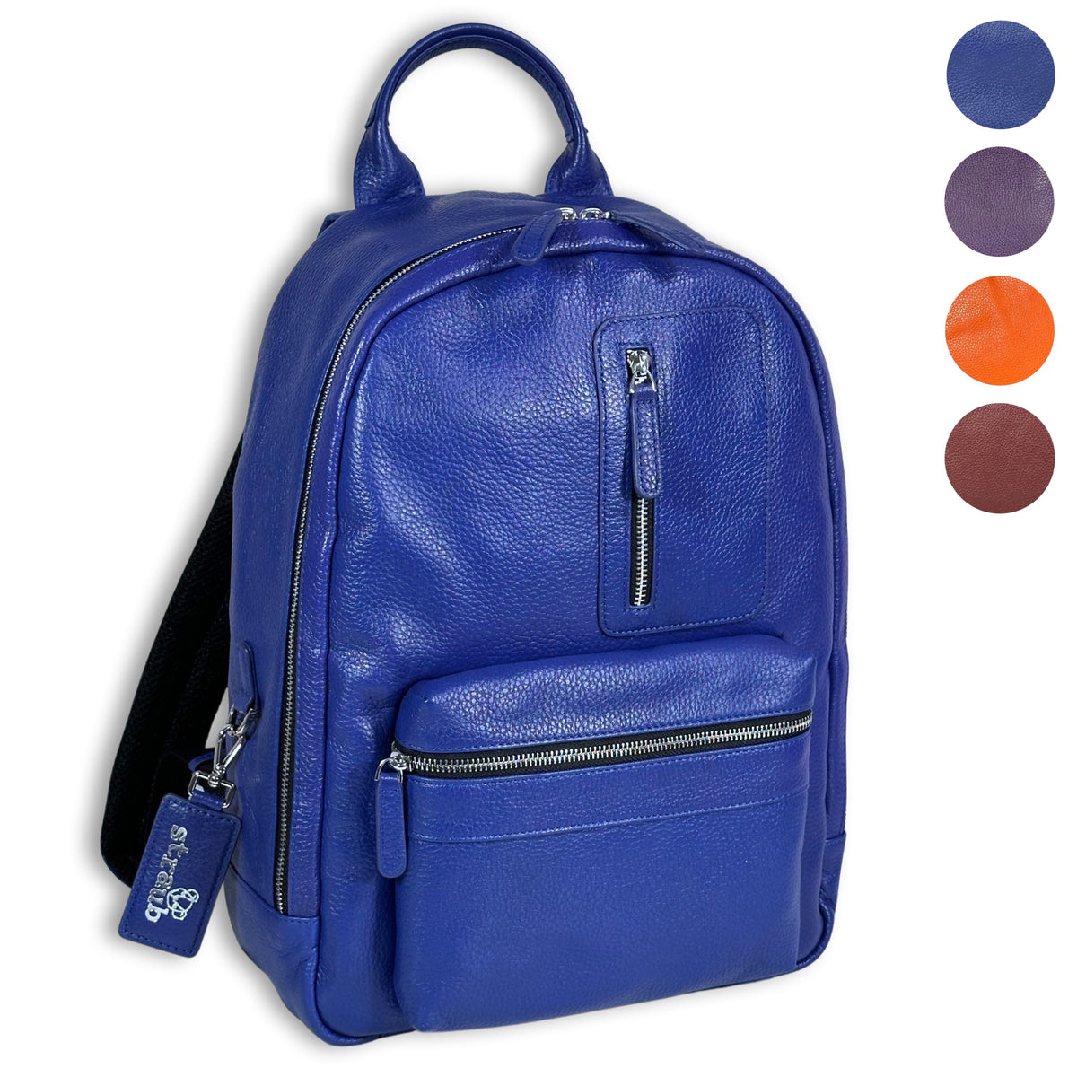 VILLAGE II Leather Backpack – christopher straub collection