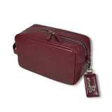 VILLAGE II Leather Toiletry Bag