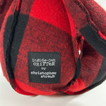 Inside-Out Bear 18" BUFFALO PLAID