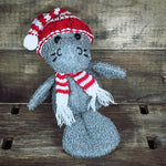 Festive Holiday Manatee Plush 6"