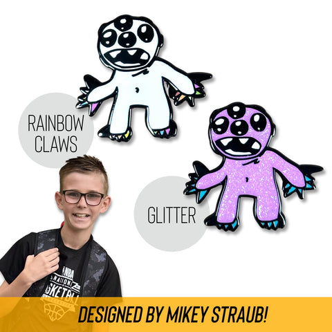 MONSTER Enamel Pin by Mikey Straub