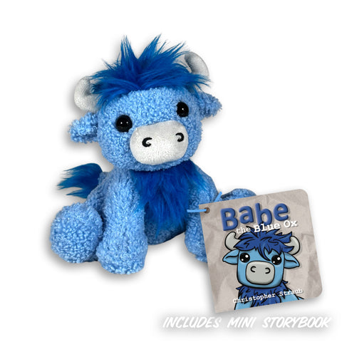 BABE THE BLUE OX 6" Plush Toy + Mini Story *PRE-ORDER*