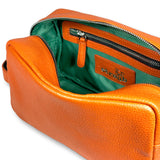 VILLAGE II Leather Toiletry Bag