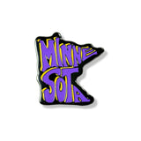 Retro Minnesota Enamel Pin