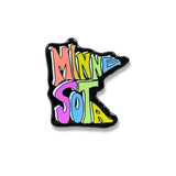 Retro Minnesota Enamel Pin