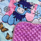 BABE THE BLUE OX Large Blanket