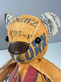 Handmade Inside-Out Bear 18" NORTHROP KING