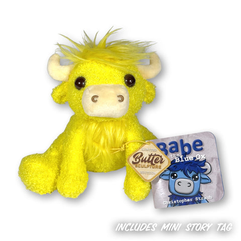 BUTTERS THE YELLOW OX 6" Plush Toy w/Mini Story Tag