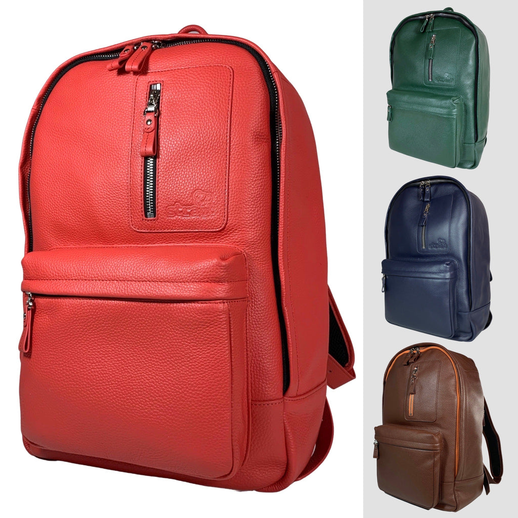 NRST fancy pu leather backpack(red) : Amazon.in: Fashion