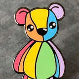 Inside-Out Bear Enamel Pin
