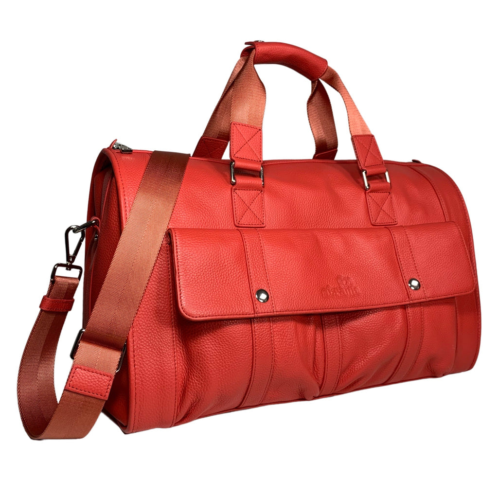 GRAND Leather Duffel Bag – christopher straub collection
